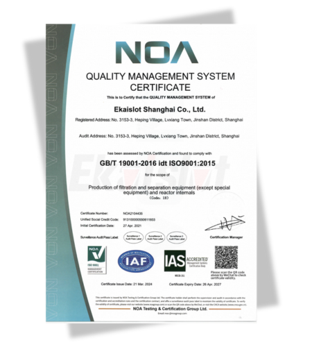 ISO9001 Quality Management System